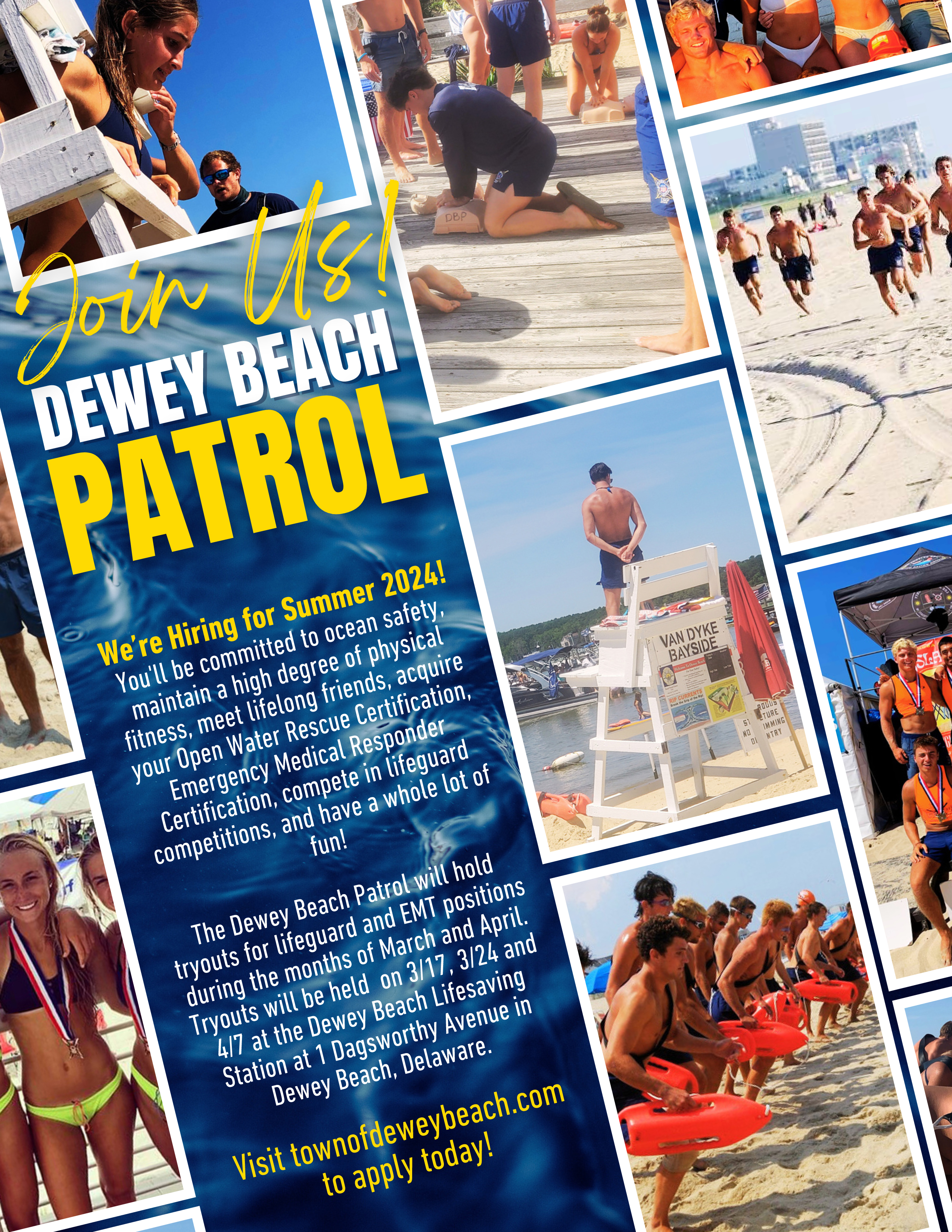 2024 Dewey Beach Patrol Flyer