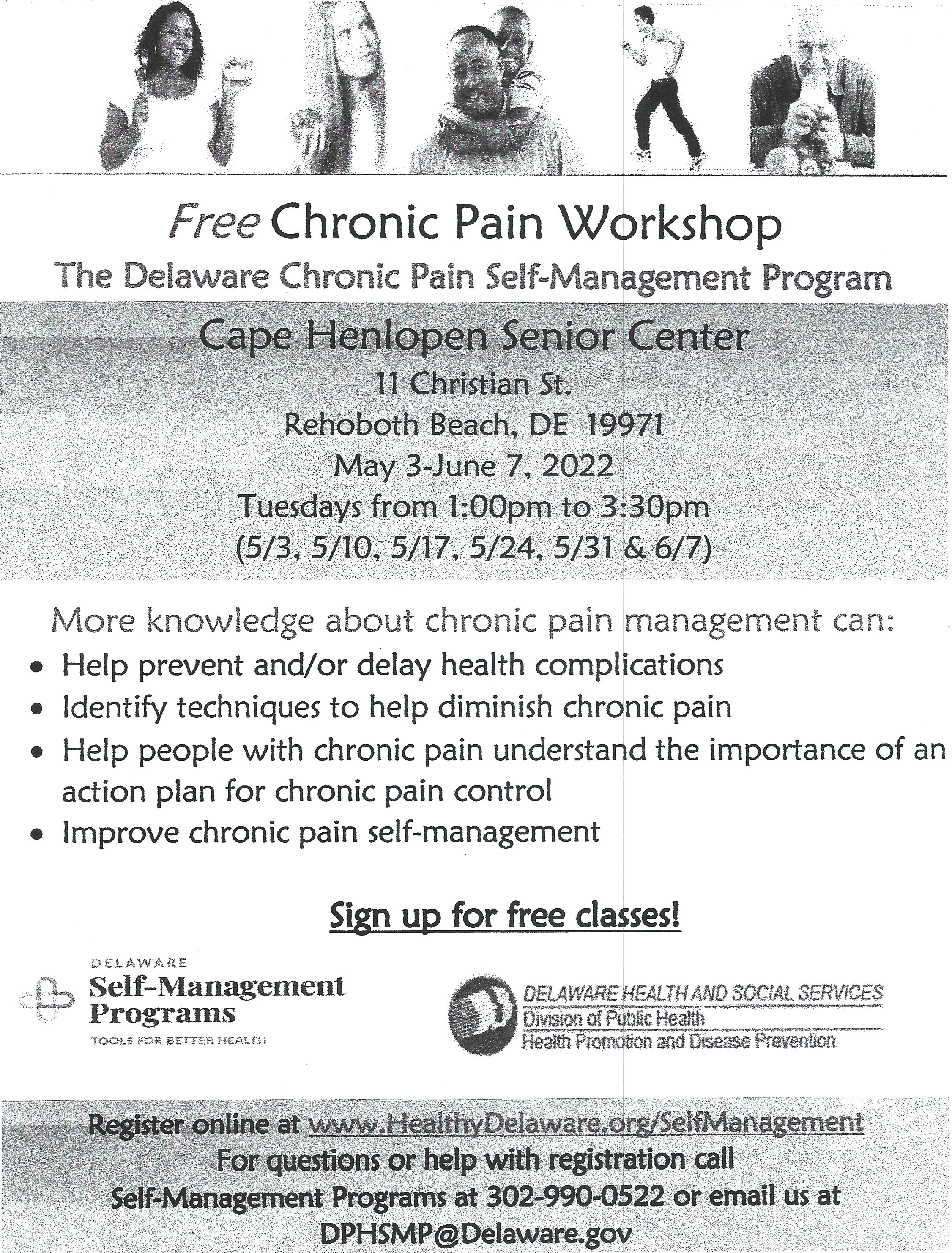 Chronic Pain flyer